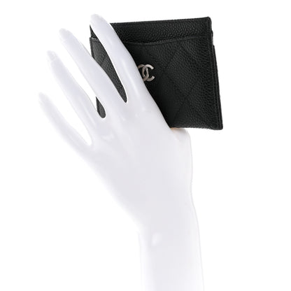 Chanel Caviar Quilted Card Holder Black 2 of 9