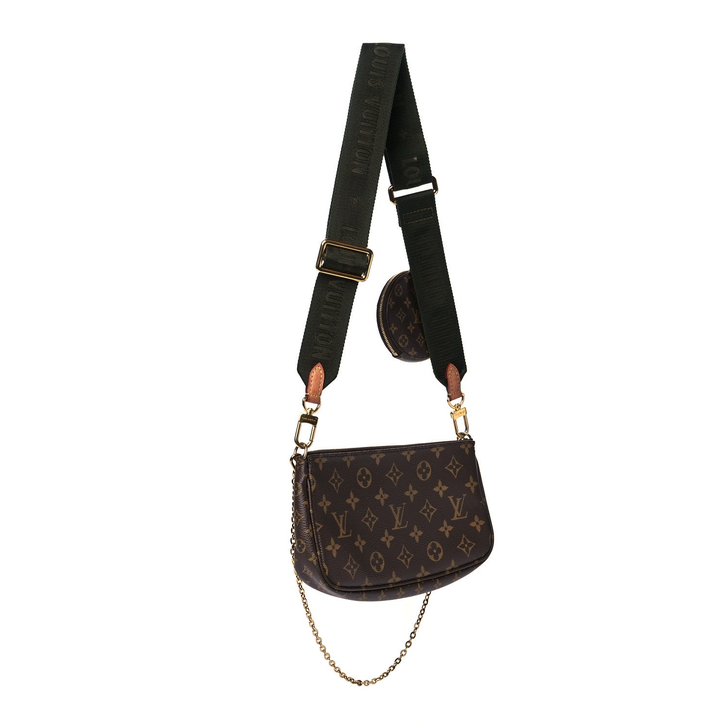 Louis Vuitton Monogram Multi Pochette Accessories Kaki 2 of 9