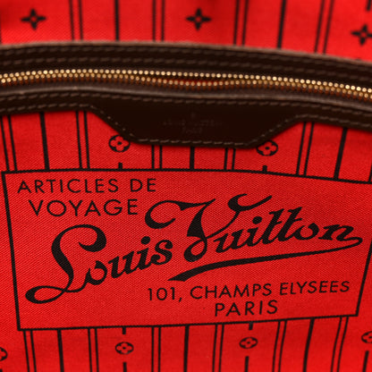 Louis Vuitton Damier Ebene Neverfull MM 6 of 11
