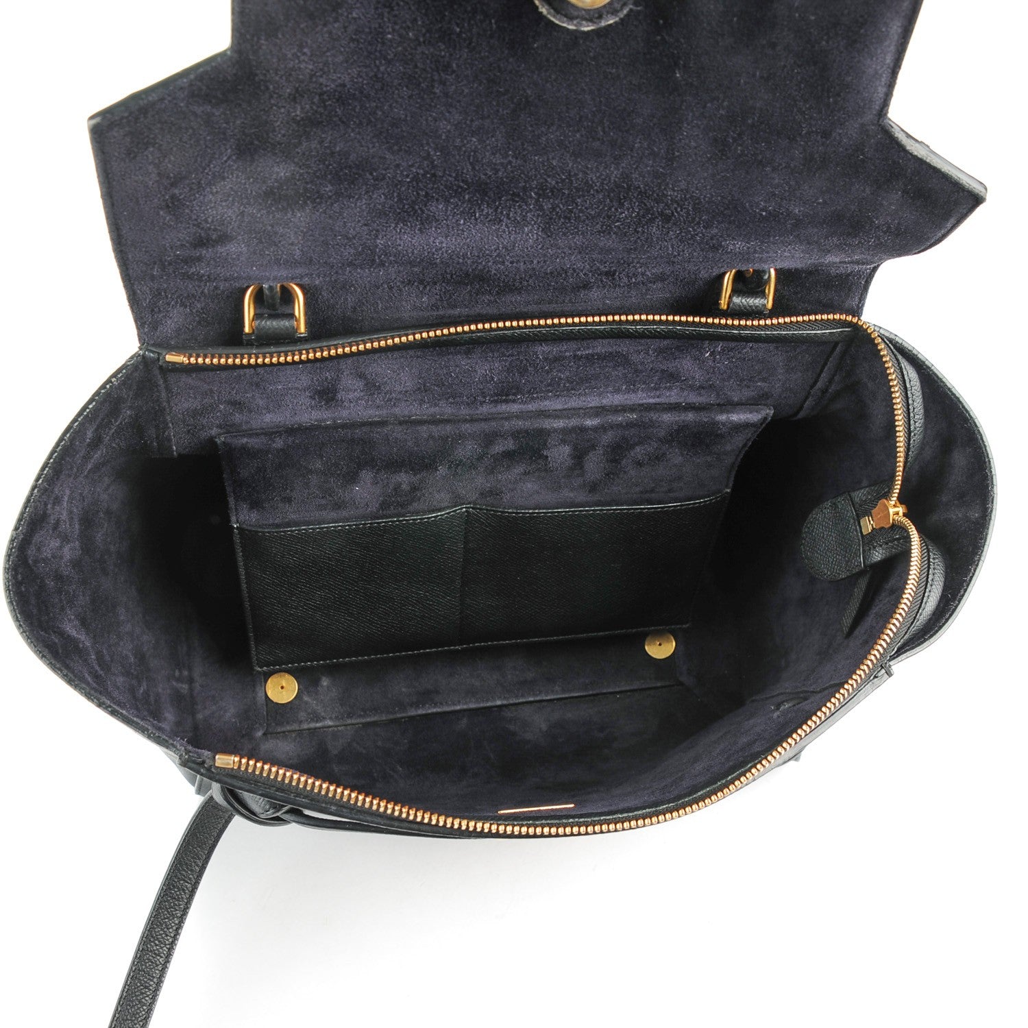 Celine Grained Calfskin Mini Belt Bag Black 6 of 10