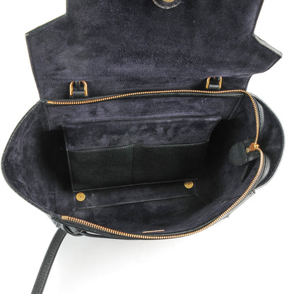 Celine Grained Calfskin Mini Belt Bag Black 6 of 10