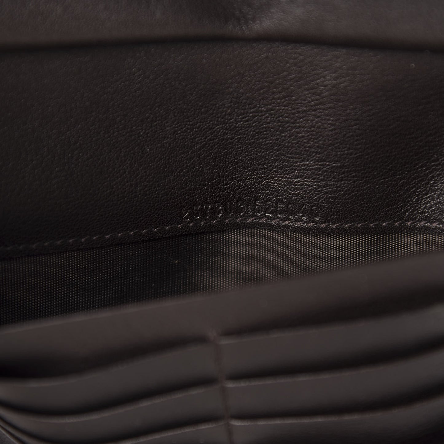 Guccissima Continental Flap Wallet Chocolate