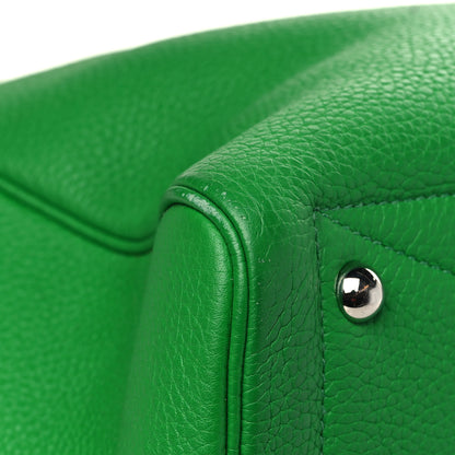 Hermes Taurillon Clemence Victoria II 35 Bambou 11 of 11