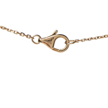 Cartier 18K Yellow Gold Diamond Mother of Pearl XS Amulette de Cartier Pendant Necklace 6 of 7