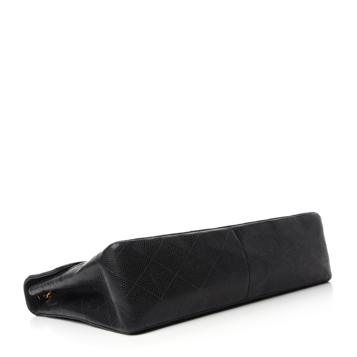 Chanel Caviar Quilted Jumbo Single Flap Black 4 of 10