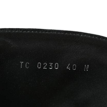 Louis Vuitton Calfskin Monogram Discovery Flat Ankle Boots 40 Black 6 of 7