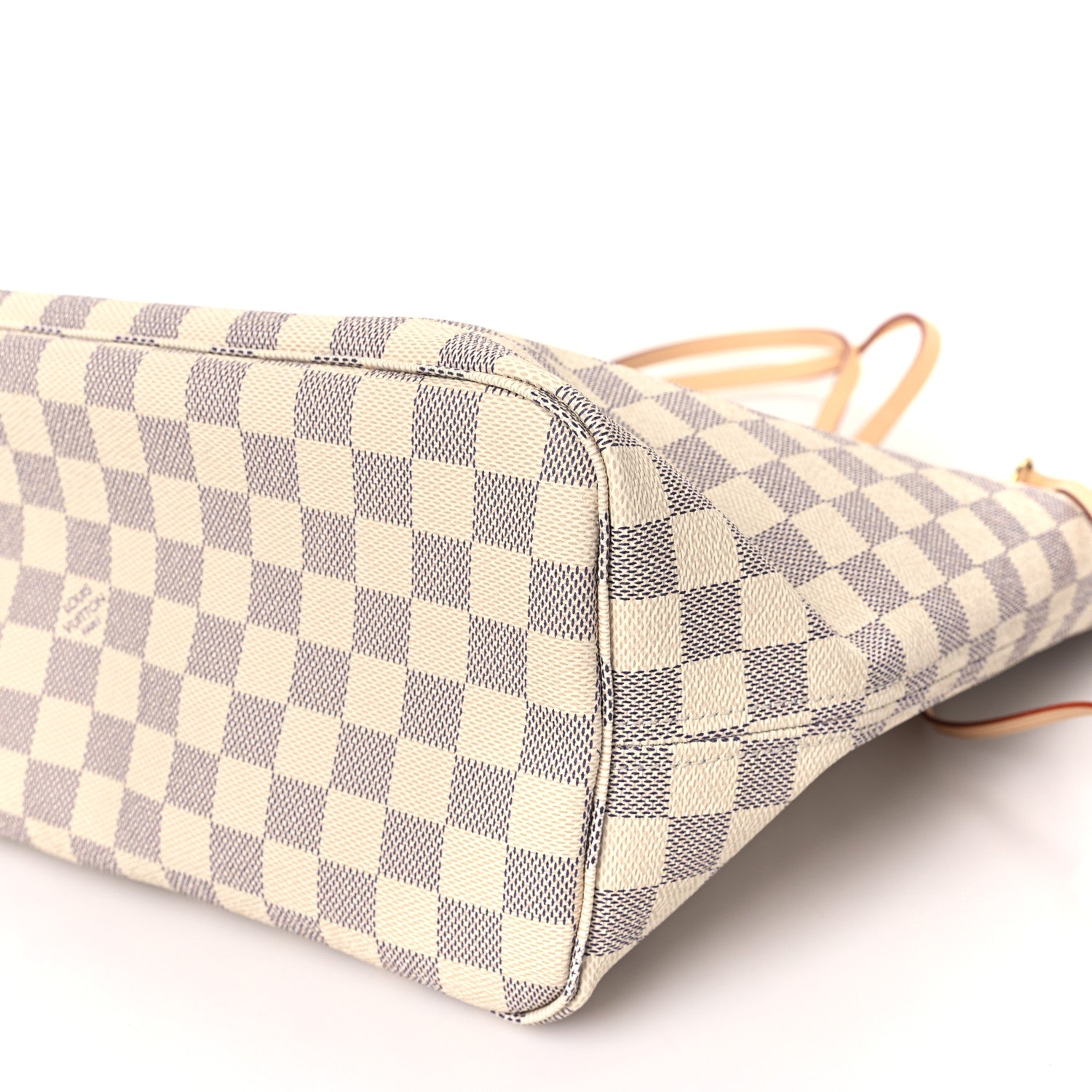 Louis Vuitton Damier Azur Neo Neverfull MM Rose Ballerine 9 of 10