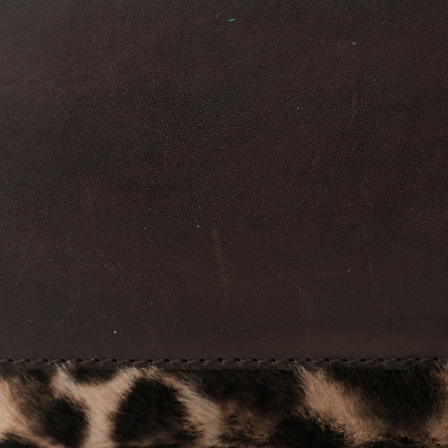 Saint Laurent Leopard Calf Hair Tote 11 of 12