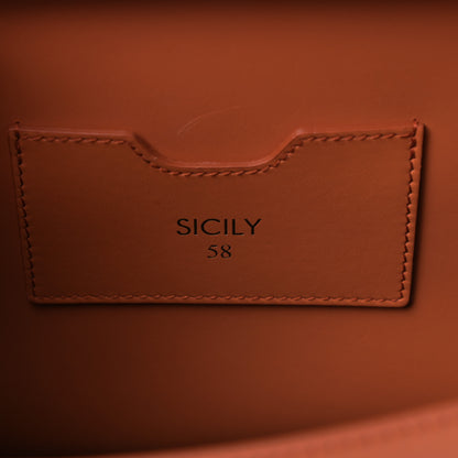 Dolce & Gabbana Vitello Morbido Large Sicily 58 Bag Orange 7 of 17