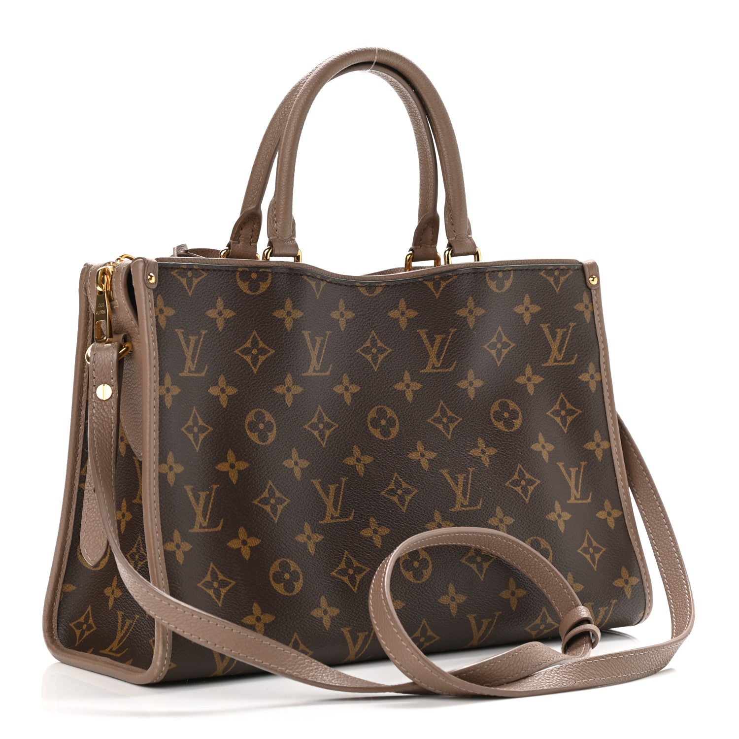 Louis Vuitton Monogram Popincourt PM Taupe Glace 3 of 10
