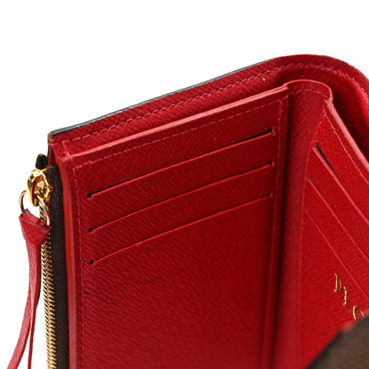Louis Vuitton Damier Ebene Victorine Wallet Cherry 10 of 10