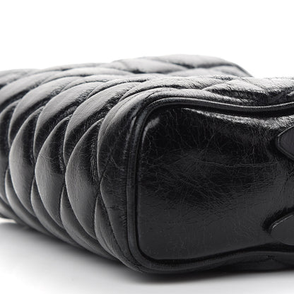 Miu Miu Vitello Shine Quilted Camera Bag Black 10 of 10