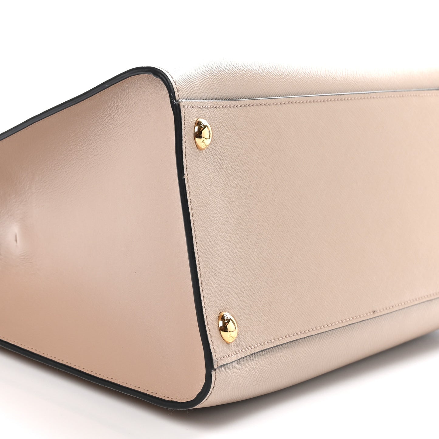 Saffiano Soft Calfskin Tote Cammeo