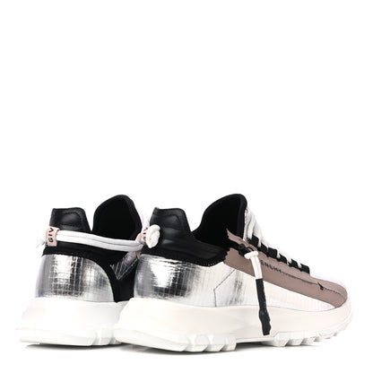 Givenchy Metallic Spectre Low Runners Sneakers 37.5 Silver Black 5 of 8