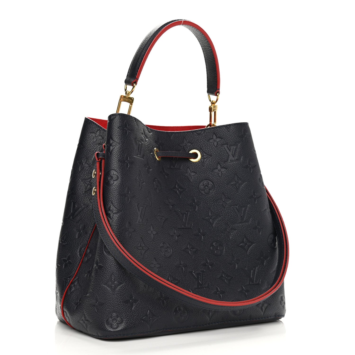 Louis Vuitton Empreinte Neonoe MM Marine Rouge 3 of 10