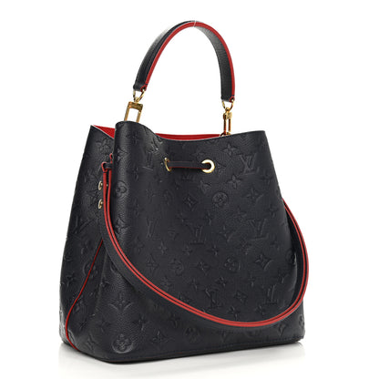 Louis Vuitton Empreinte Neonoe MM Marine Rouge 3 of 10