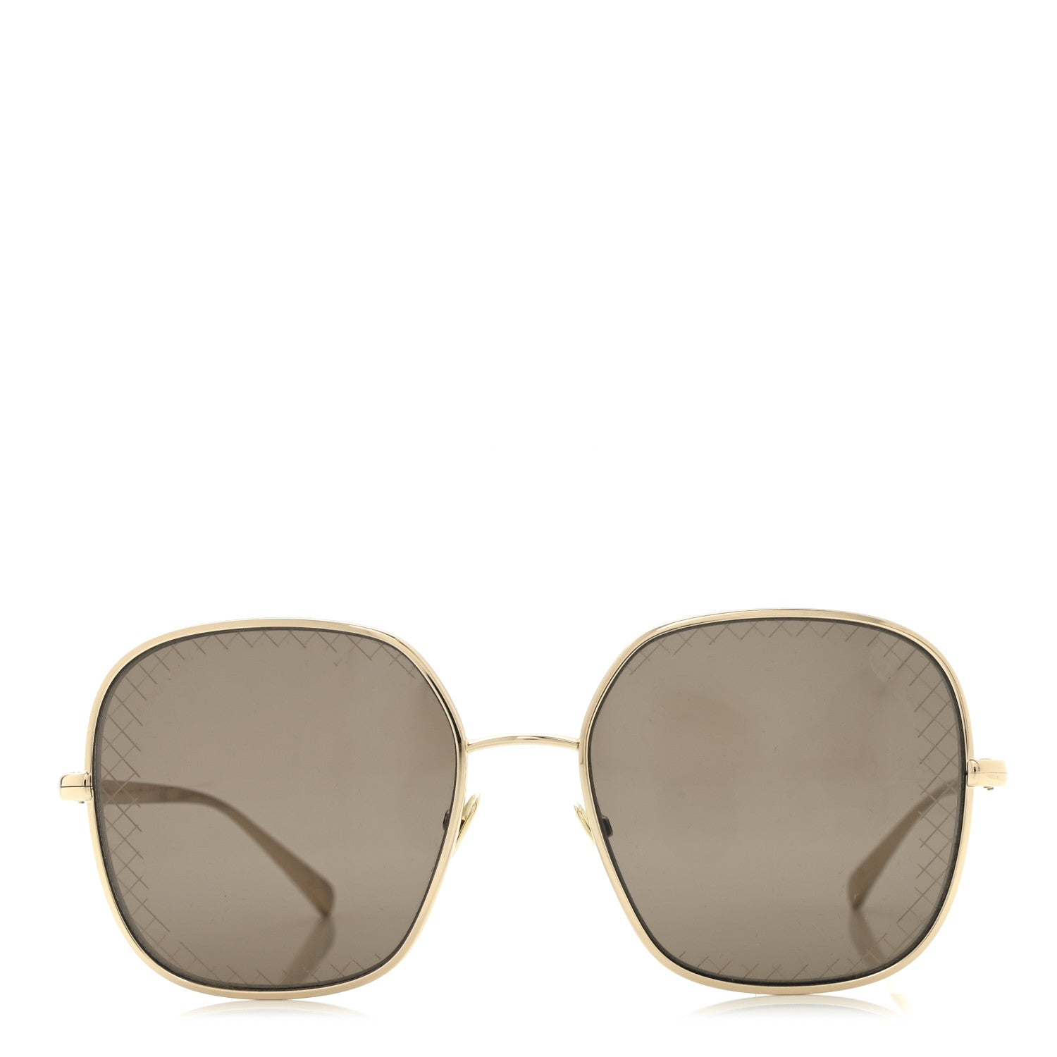 Chanel Square Sunglasses 4252 Gold 2 of 7