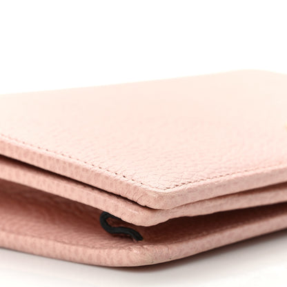 Gucci Dollar Calfskin Mini GG Marmont Chain Wallet Perfect Pink 7 of 9
