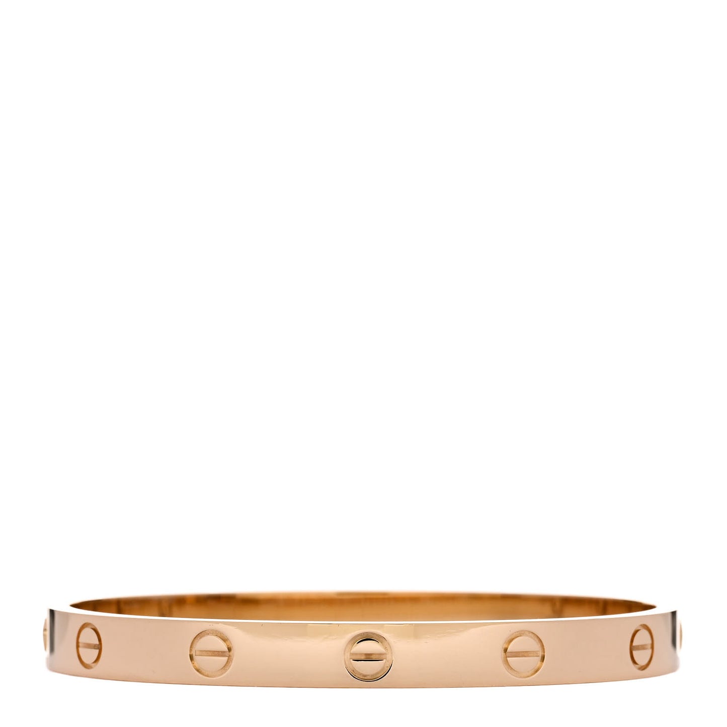 18K Yellow Gold LOVE Bracelet 17