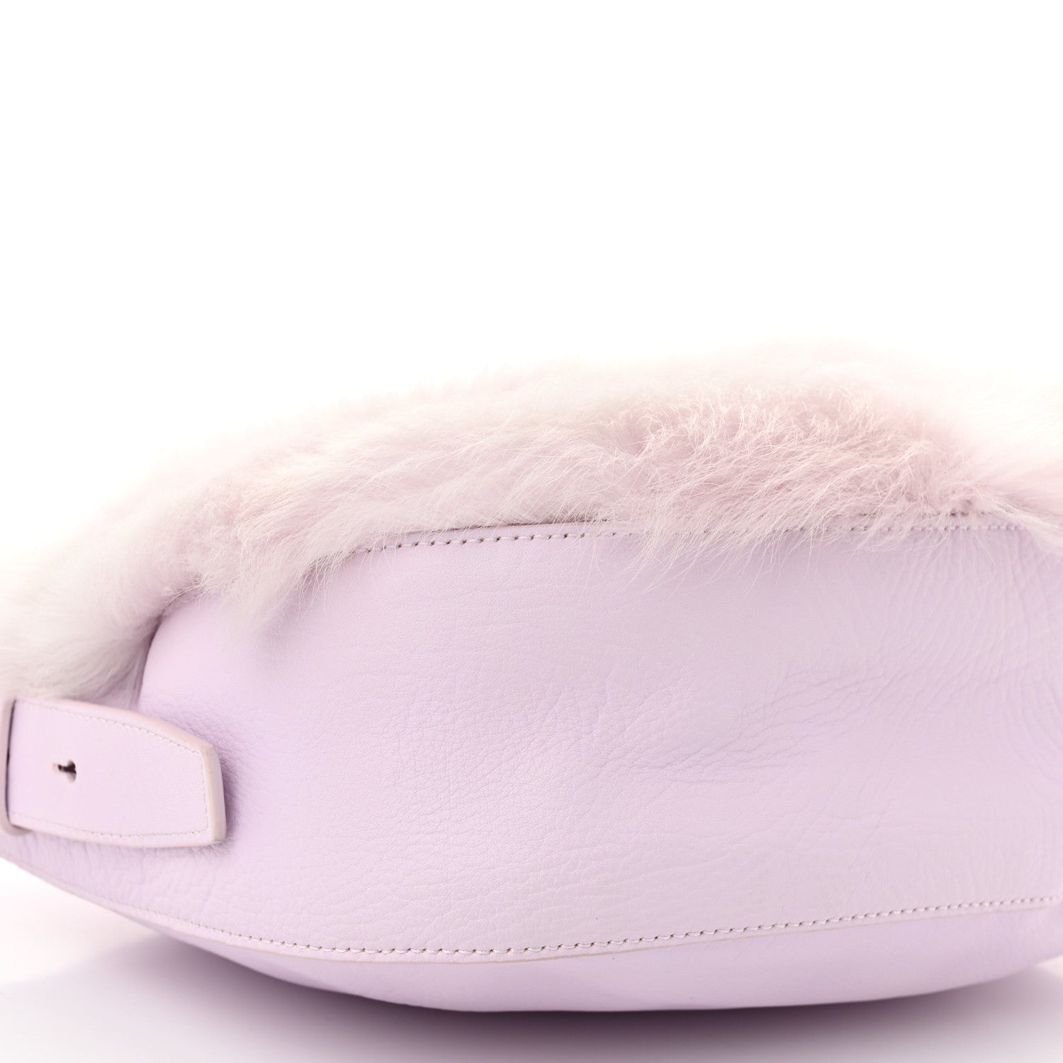 Burberry Shearling Small Knight Crossbody Bag Haze 8 of 9