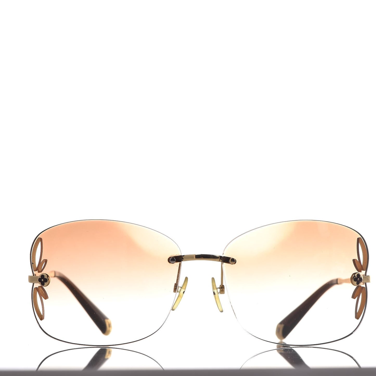 Lily Sunglasses Z0371U Brown Glitter