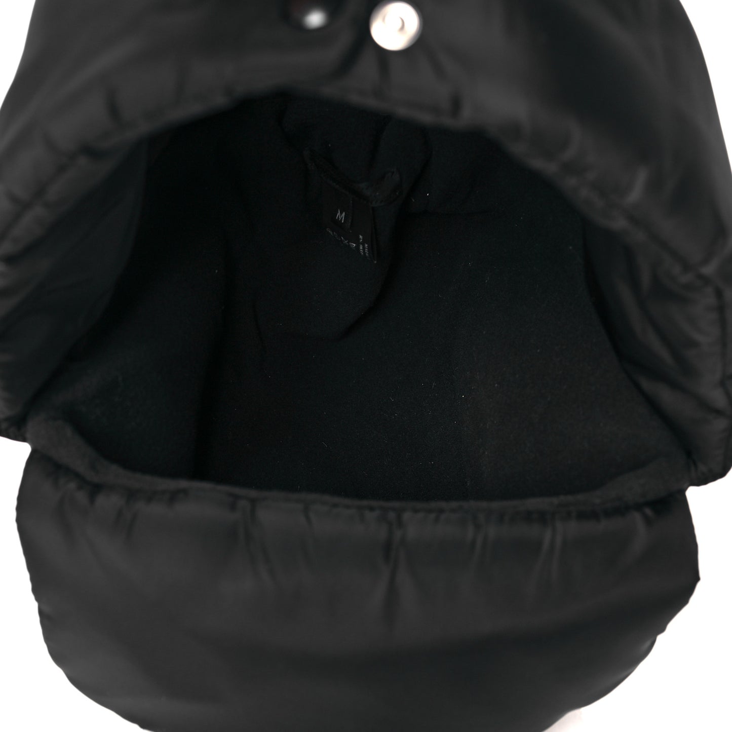 Nylon Trapper Hat M Black