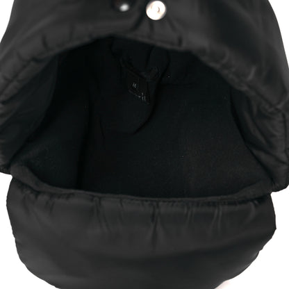 Prada Nylon Trapper Hat M Black 5 of 6