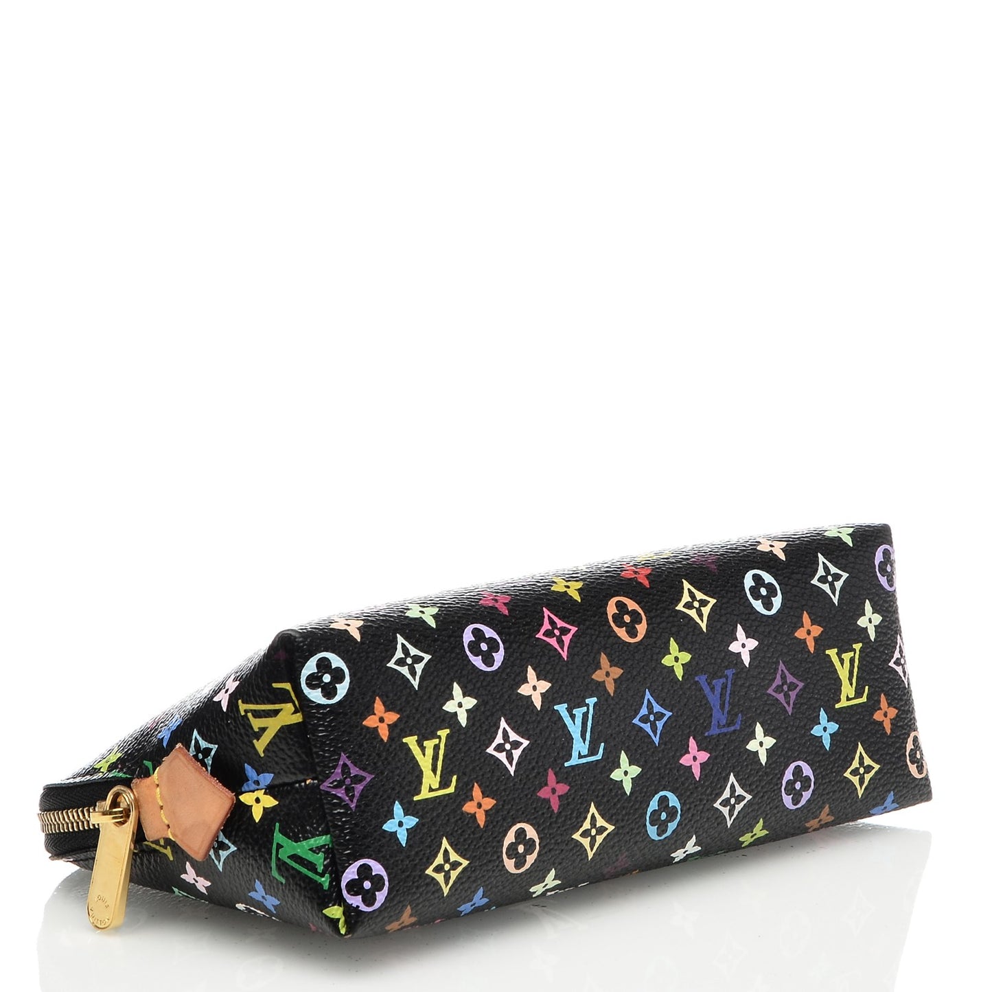 Monogram Multicolor Cosmetic Pouch Black Grenade