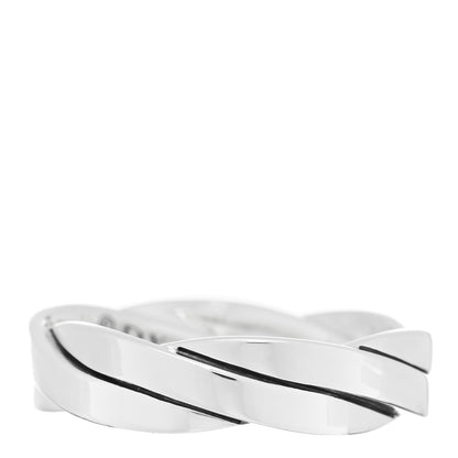 David Yurman Sterling Silver 6mm DY Helios Band Ring 63 10.25 1 of 5