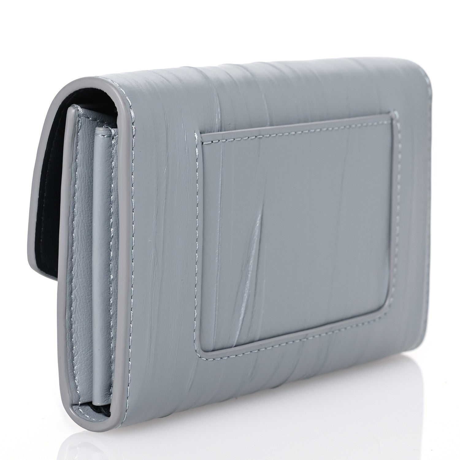 Mulberry Crinkled Calfskin Medium Darley Wallet Cloud 3 of 11