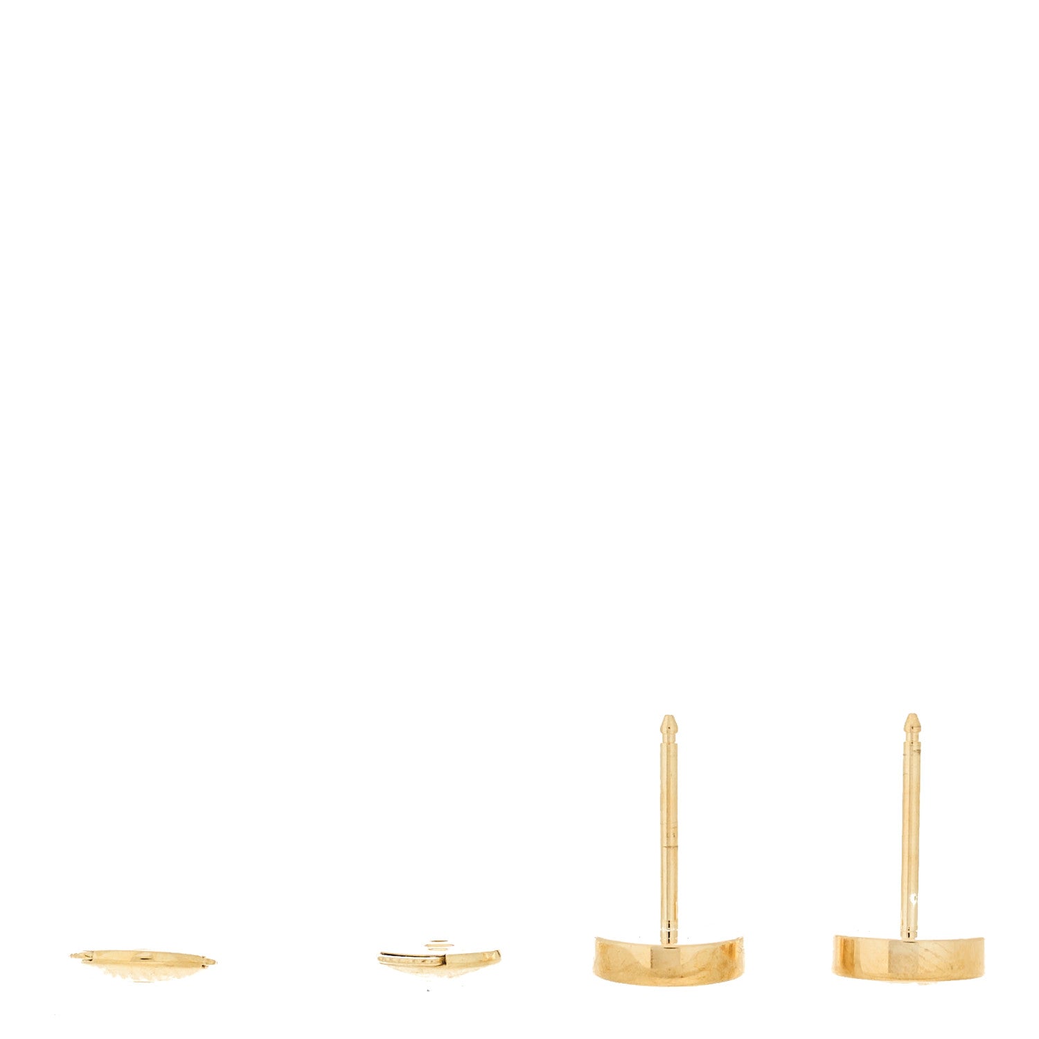 Cartier 18K Yellow Gold LOVE Earrings 3 of 5