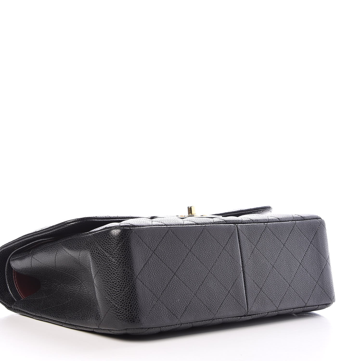 Chanel Caviar Quilted Jumbo Double Flap Black 4 of 10