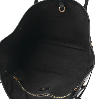 Louis Vuitton Empreinte Monogram Giant Neverfull MM Black 6 of 10