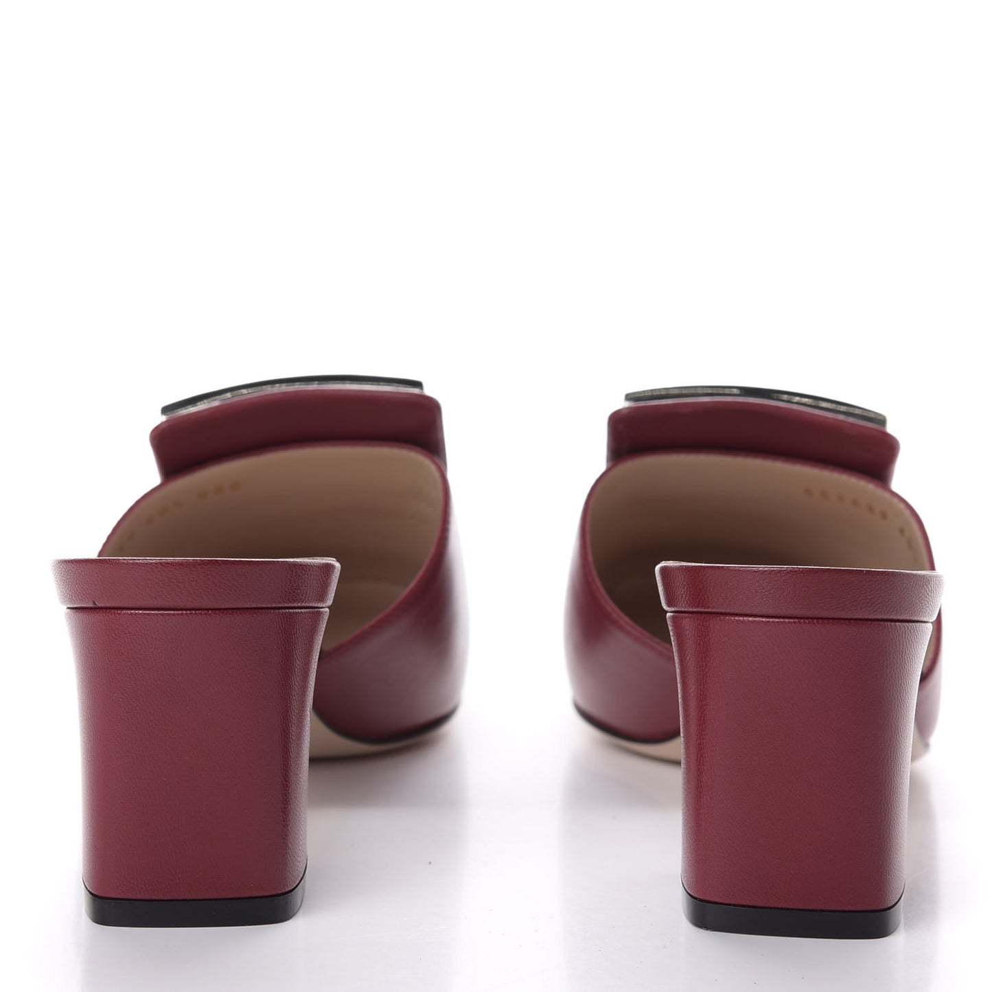 Malaga Kid Crystal Square G Madelyn Mules 40.5 Romantic Cerise