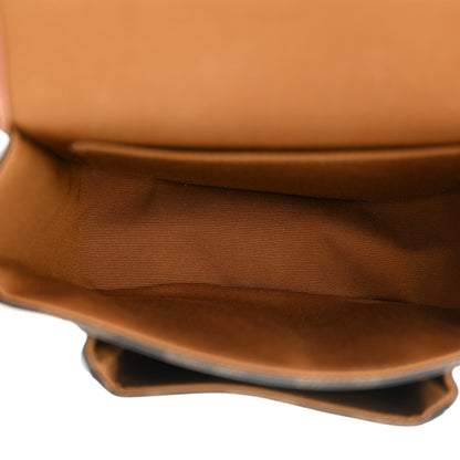 Celine Triomphe Canvas Medium Folco Bag Tan 5 of 10