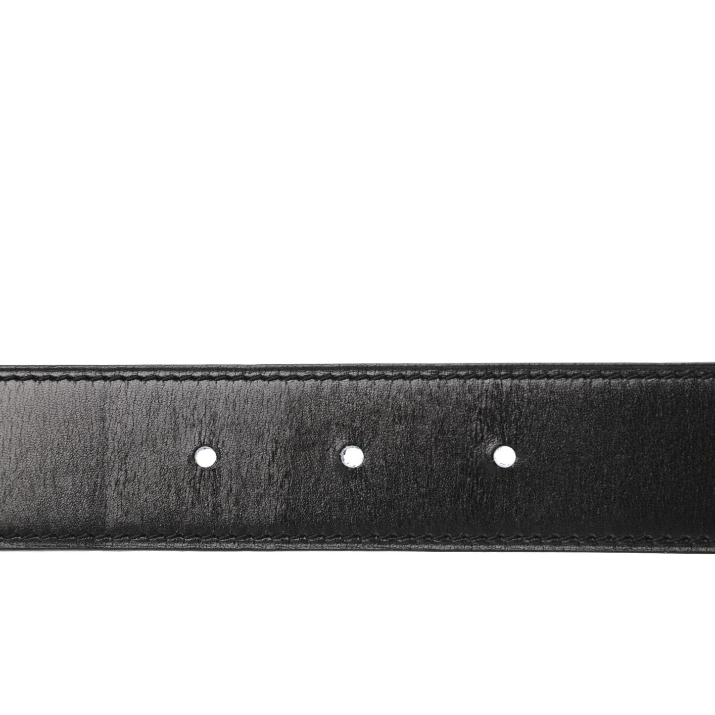 Box Togo 24mm Guilloche H Belt 85 Black Bleu Jean