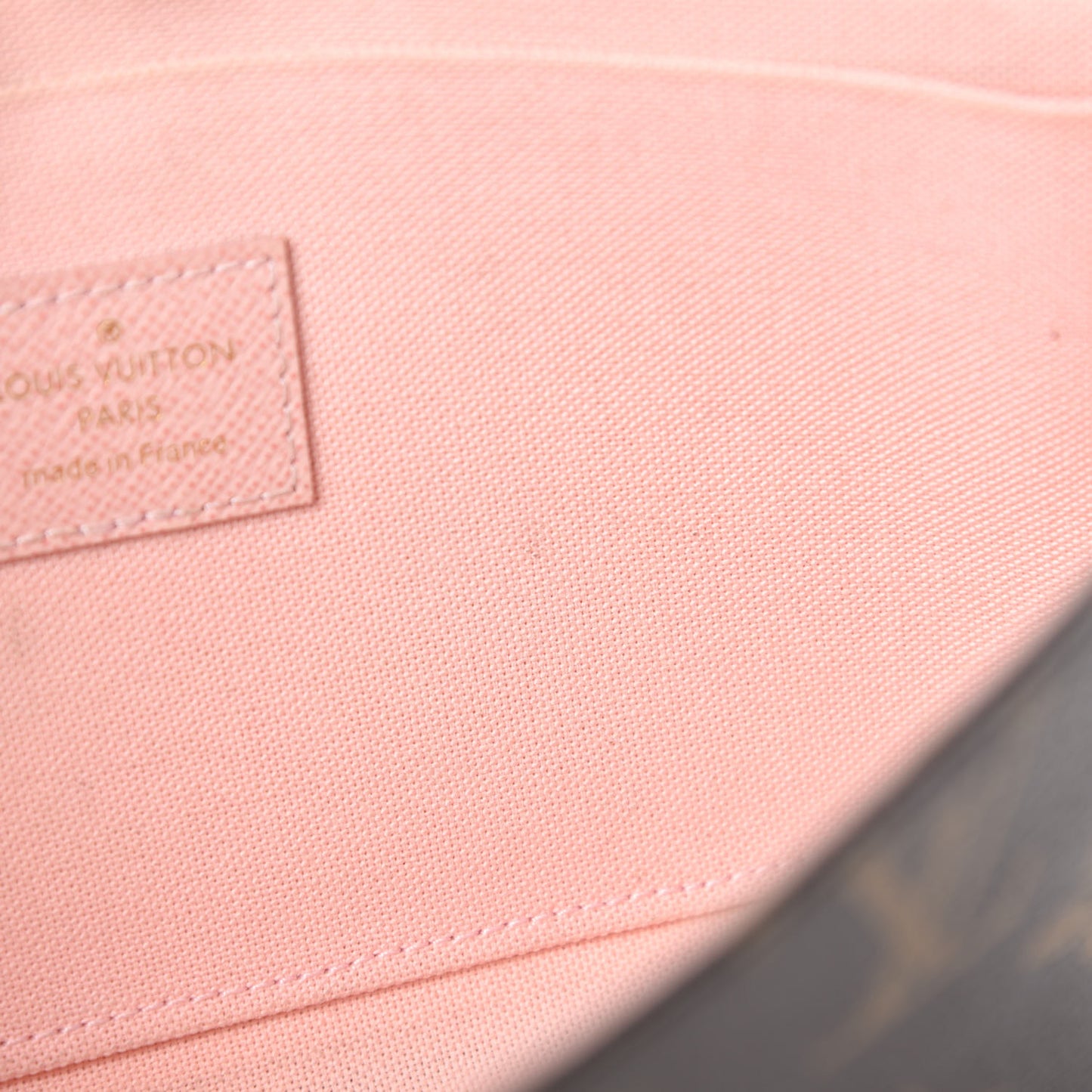 Monogram Valentine Dog Pochette Felicie Chain Wallet