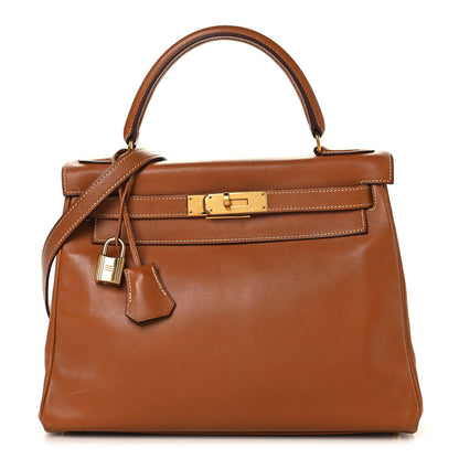 Hermes Gulliver Kelly Retourne 28 Gold 1 of 16