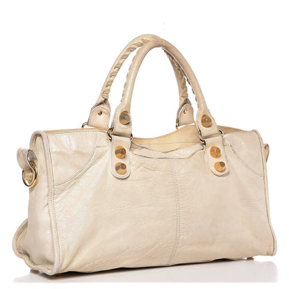 Balenciaga Chevre Giant 21 Gold Hardware Part Time Natural 3 of 16