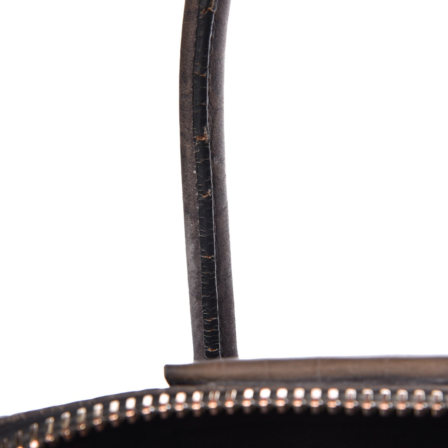 Givenchy Nubuck Crocodile Embossed Medium Antigona Washed Black 31 of 35