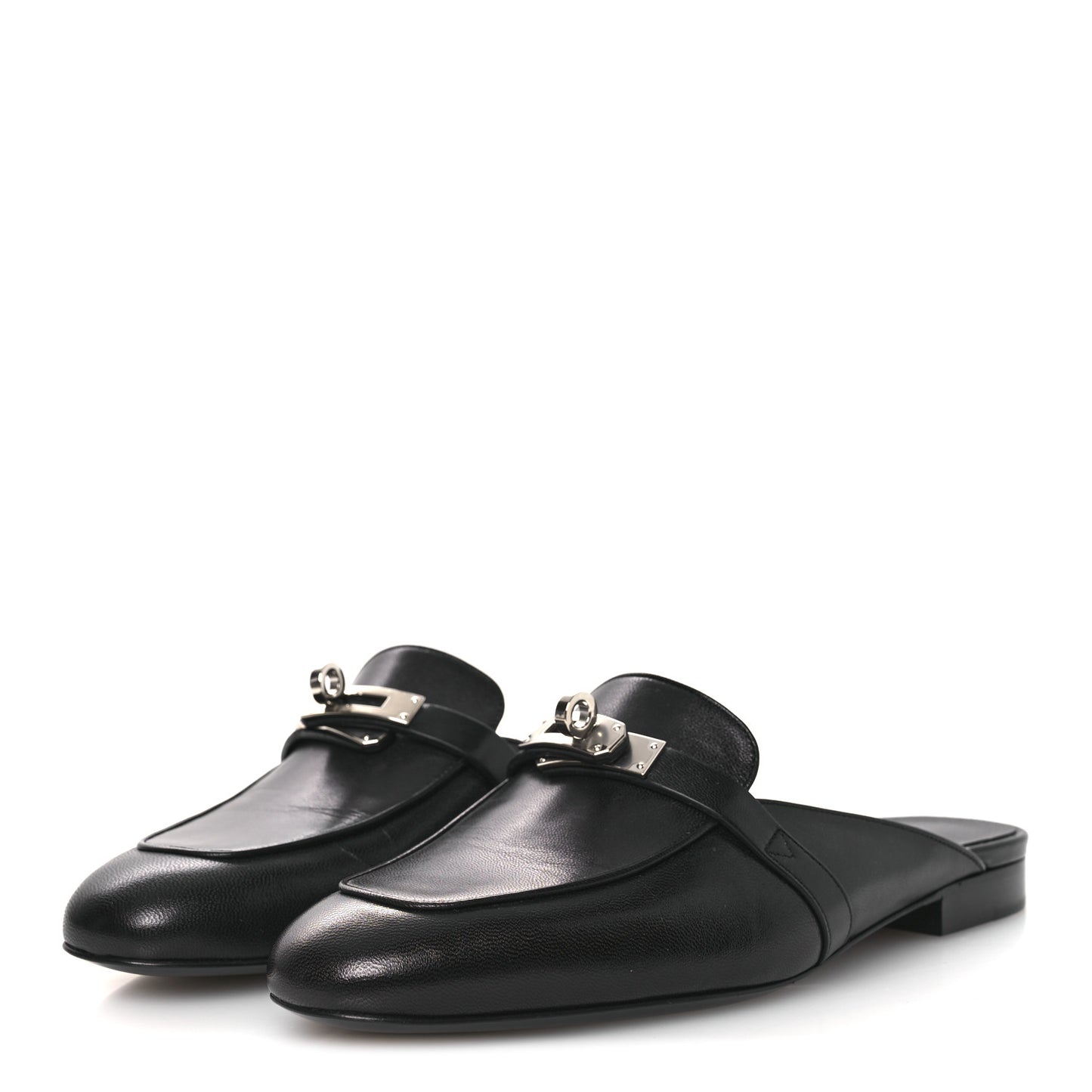 Goatskin Oz Mules 37.5 Black