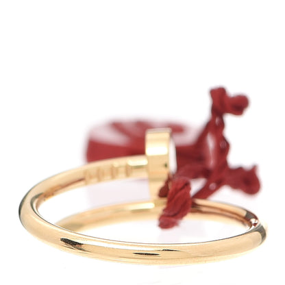 Cartier 18K Yellow Gold Small Juste Un Clou Ring 52 6 4 of 6