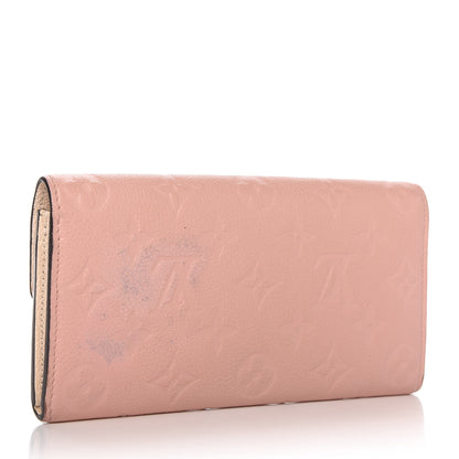 Louis Vuitton Empreinte Emilie Wallet Rose Poudre 3 of 7