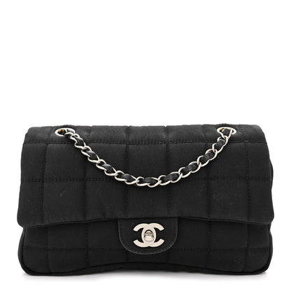 Chanel Nylon Square Quilted Flap Black 1 of 10