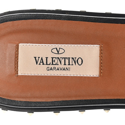 Valentino Garavani Nappa Soul Rockstud Flat Slide Sandals 40 Black 7 of 12