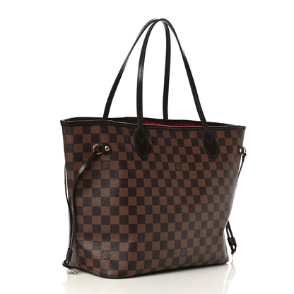 Louis Vuitton Damier Ebene Neverfull MM 3 of 15
