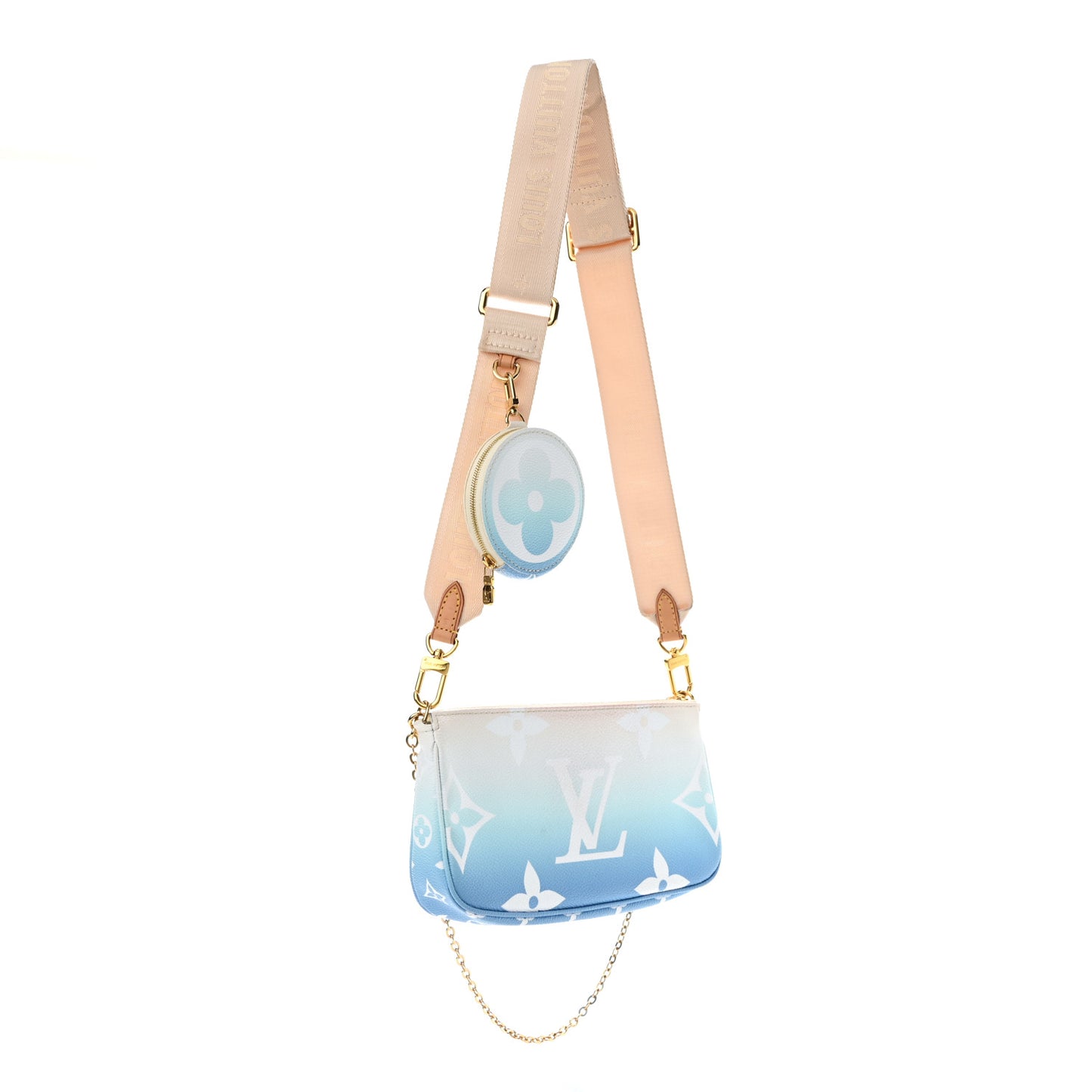 Monogram Giant By The Pool Multi Pochette Accessories Blue