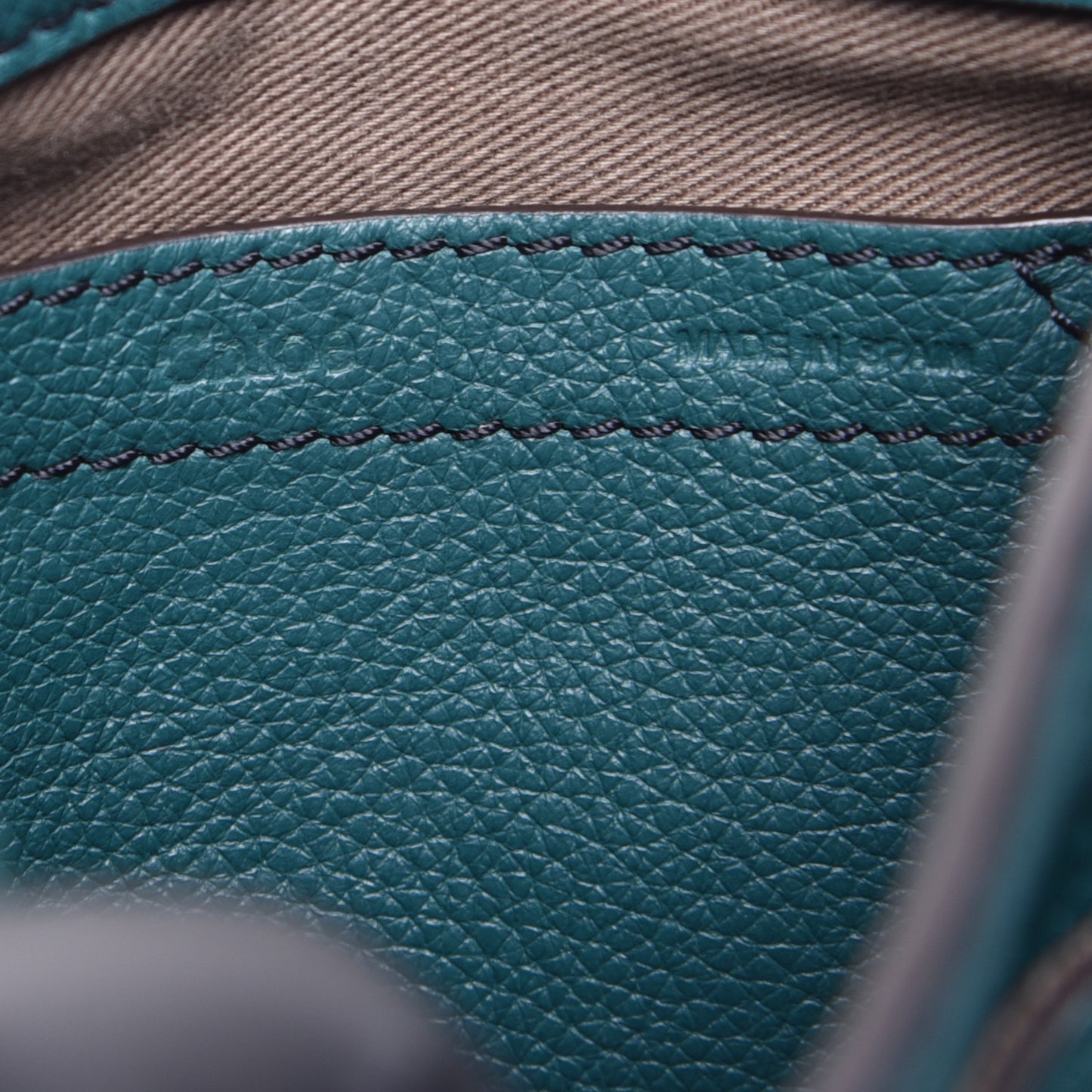 Calfskin Mini Marcie Round Crossbody Bag Teal
