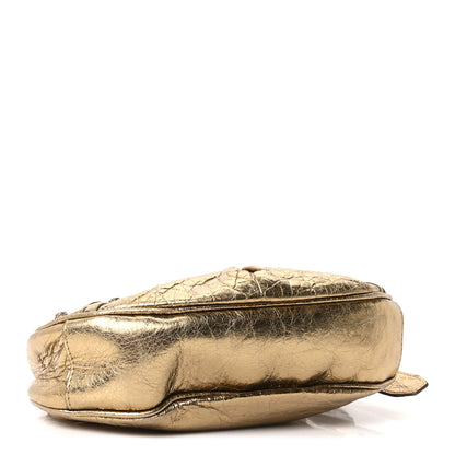 Balenciaga Metallic Agneau Arena Le Cagole Shoulder Bag XS Gold 5 of 11