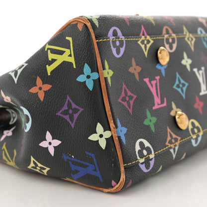 Louis Vuitton Monogram Multicolor Aurelia MM Black 8 of 11